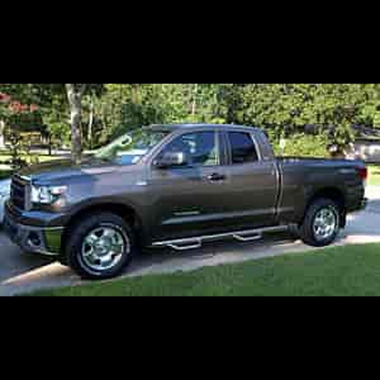 Stainless Steel Nerf Steps 2007-2016 Tundra Pickup Double Cab