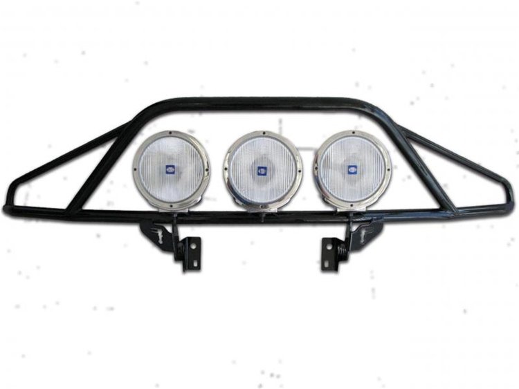 L.M.S. Light Mounting Solution ; Pre-Runner; Textured Black; Light Tabs; Mounts up to 3 9 Lights; ;