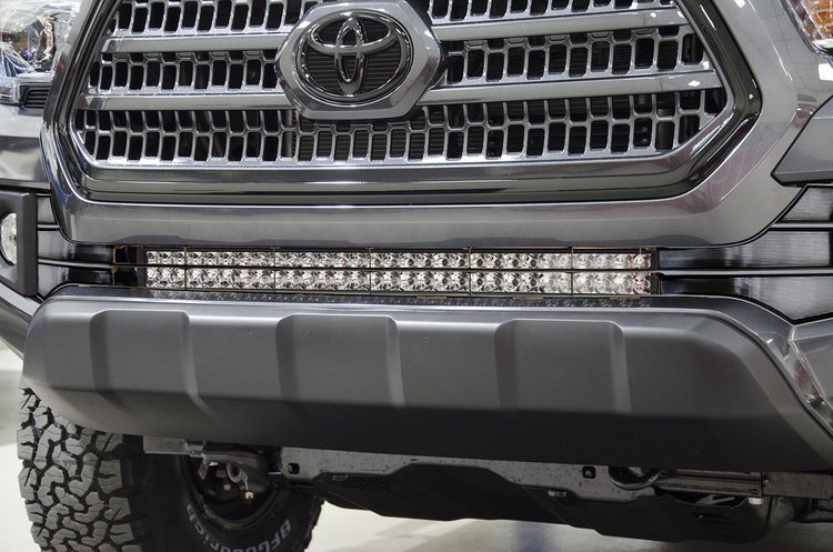 T1634CMB Light Mounting-LBM Bumper Mounts-16-23 Tacoma-TX Blk