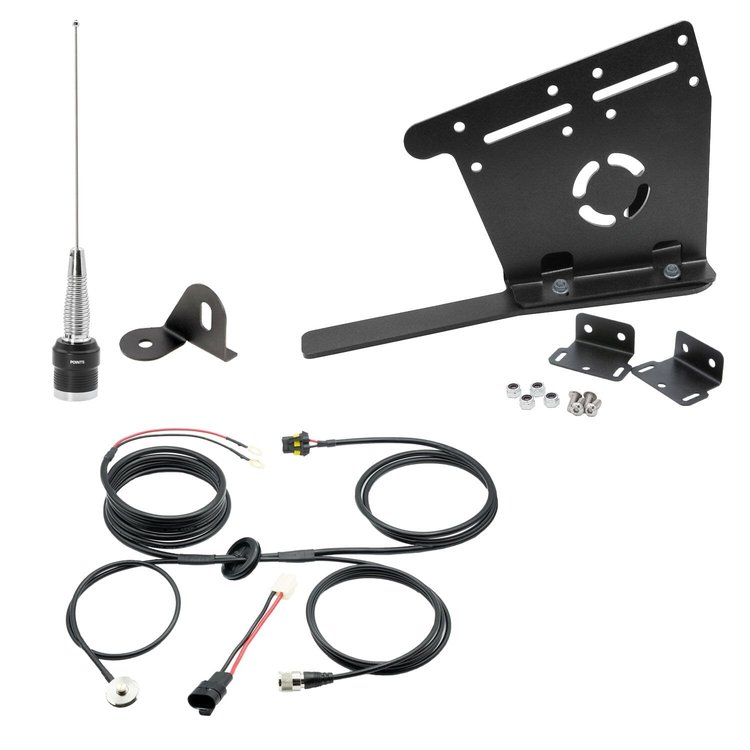 JP1-GMR45 Two-Way GMRS Mobile Radio Kit, Jeep Wrangler JL, JLU, & Gladiator JT, 45 Watt