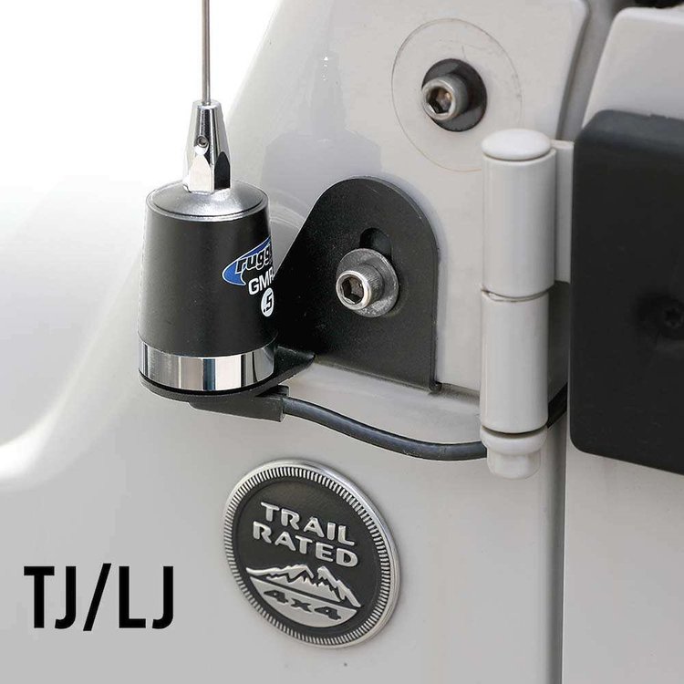 MT-ANT-JEEP-DS Antenna Mount, For Jeep Wrangler TJ/LJ/JK/JL & Gladiator JT, Driver Side
