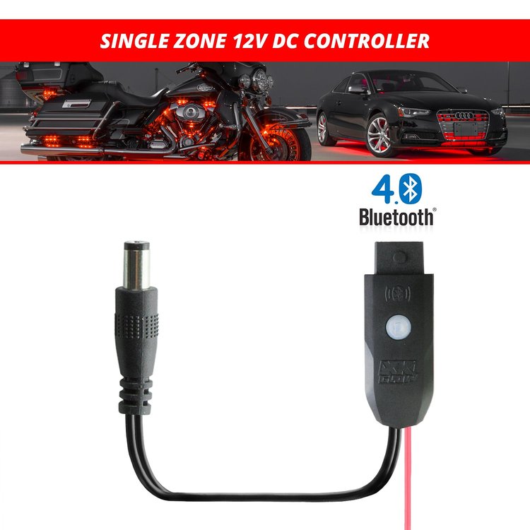 XK-MINI-KIT Mini XKCHROME 12 V Controller, Bluetooth App Control, Universal Fit