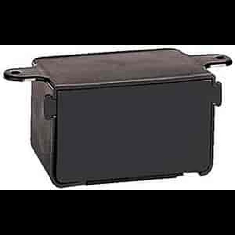Electrical Connector Storage Box Plastic Black