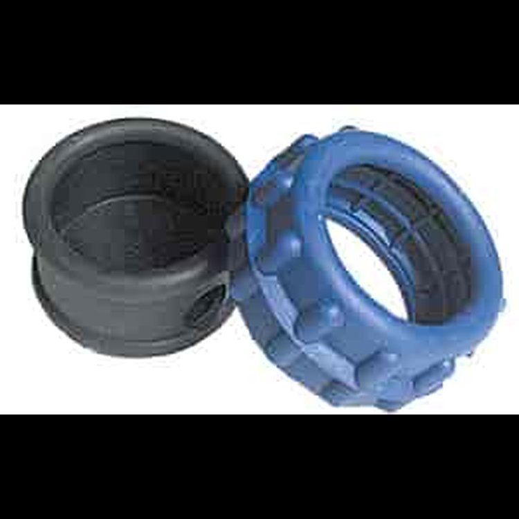 2.5" Gauge Boot Blue