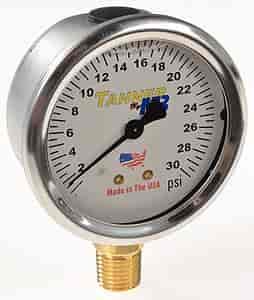 2.5" Liquid-Filled Tire Gauge Head 30 psi