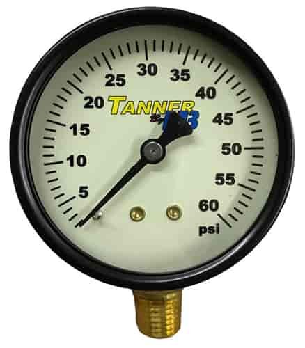2.5" Glow-in-the-Dark Tire Gauge Head 60 psi