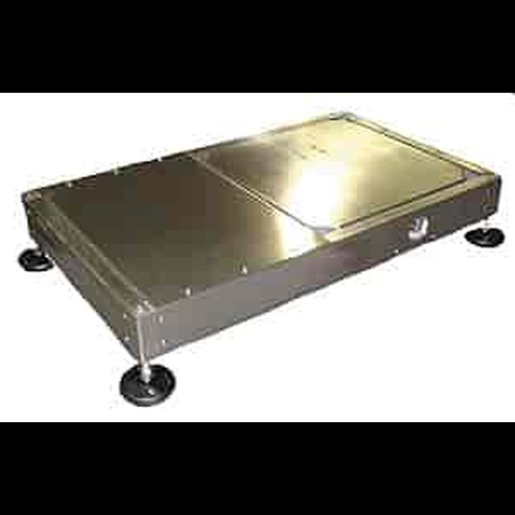 Roll-Back Trays Plastic feet