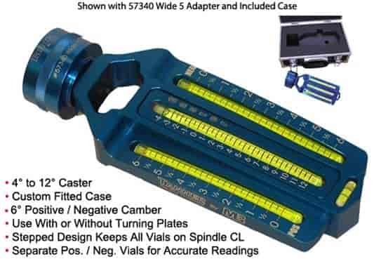 Caster/Camber Gauge Includes 5/8" Adapter