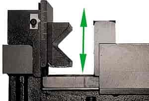 Adjustable Height Vise Kit Fits Machines with Standard Vise