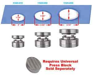 Oval Punch & Flare Kit 1-1/4" x 2" Oval Punch & Flare