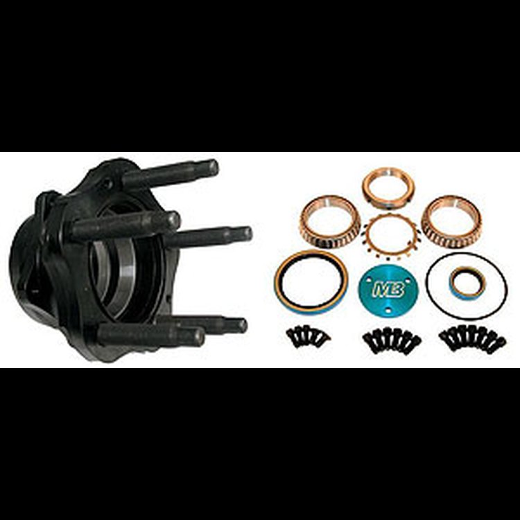 Complete 5 x 5 Rear Hub Kit Left