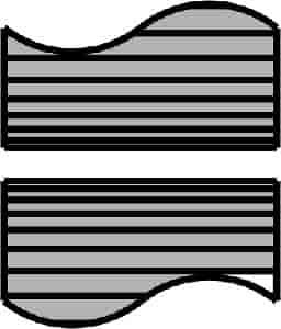 2" Crimp Roll Set - Keyed Steel