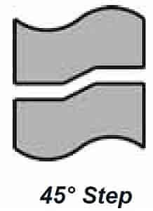 Standard Step Roll Set 45° Step