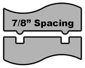 1/8" Double Taper Pinstripe Roll Set Steel