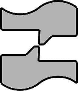 Shear High Throat Roll Set Steel