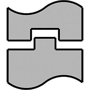 High Throat Flat Bead Roll Set 1/4" Flat