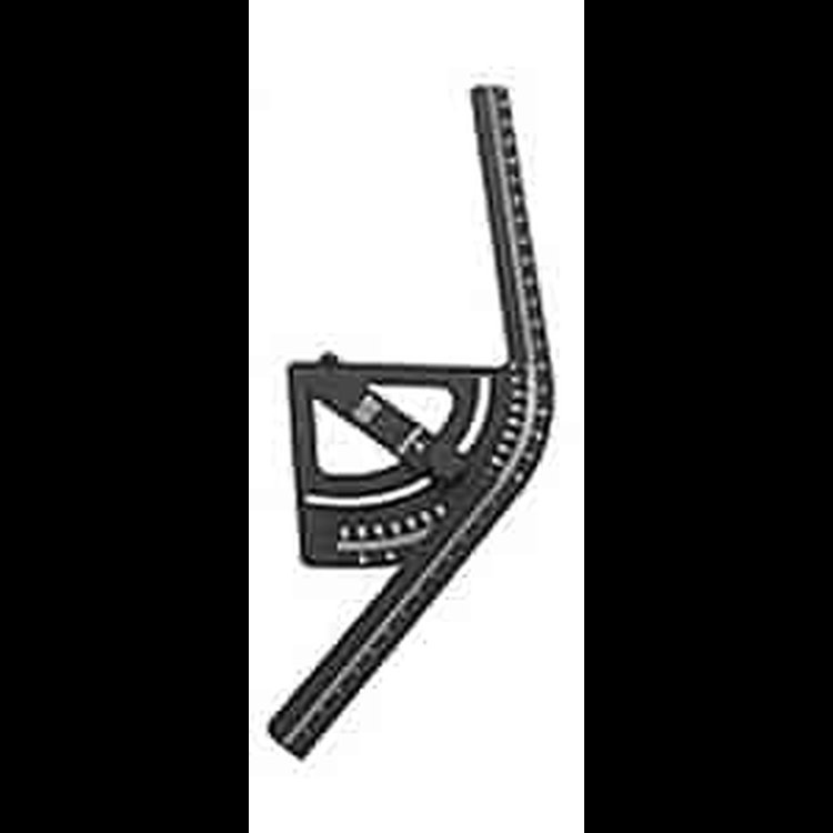 Bend Protractor Center Line Radius: 6"