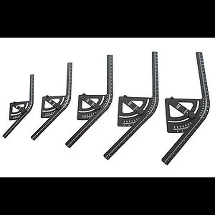Bend Protractor Set Center Line Radius: 4" Through 8" Set