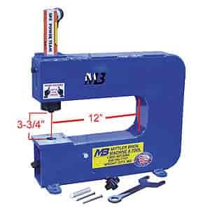 Hydraulic 5-Ton Bench Press Throat Depth: 12"
