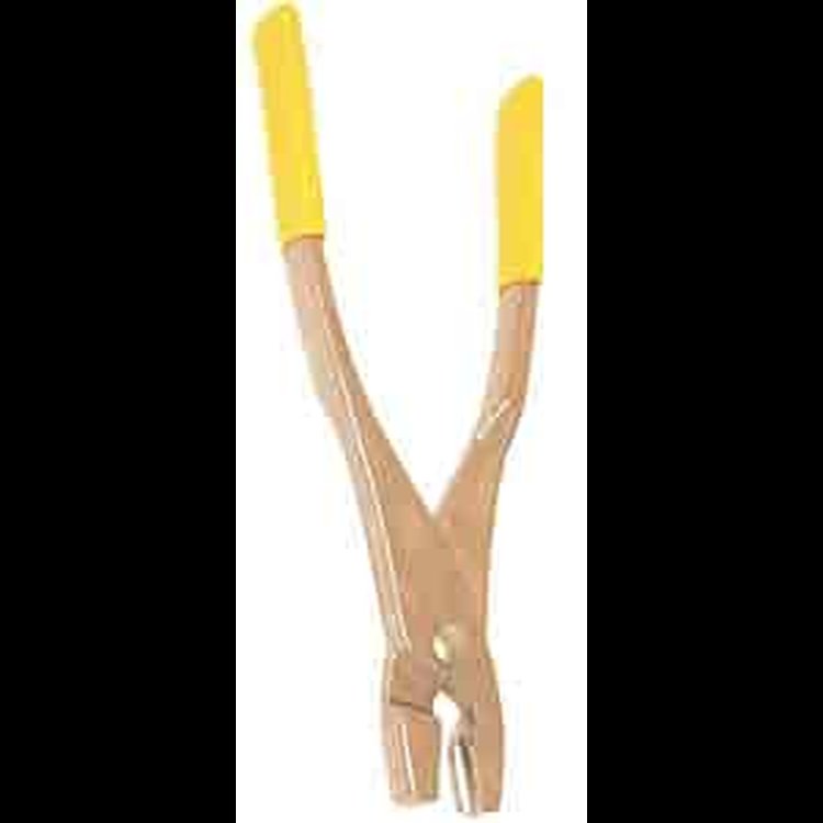 Small Fluting Pliers Polished, machined jaws Forged & hardened steel with cushion grip handles