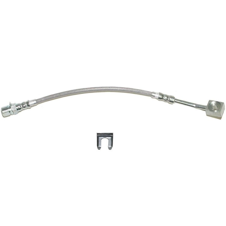 Brake Hose for 1994-1995 Ford Mustang - GT ABS Front-Left Brake Hose [T304 Stainless Steel]
