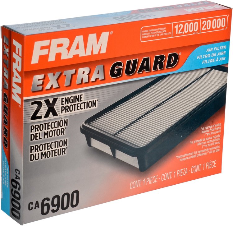 Extra Guard Rigid-Panel Air Filter [8.75 in. L x 6.56 in. W]