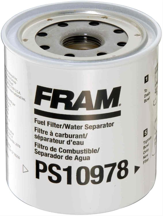 Spin-On Fuel/Water Separa