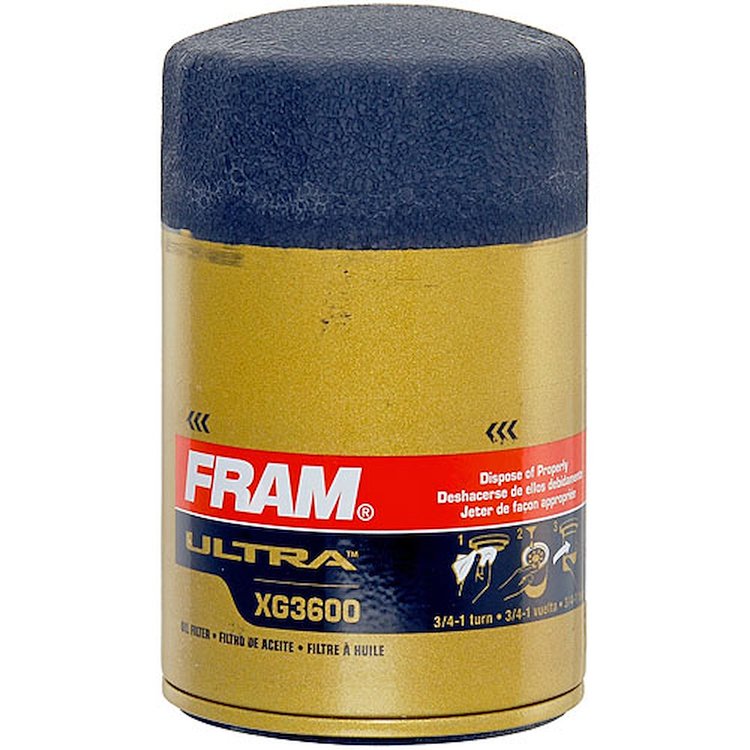 Ultra Synthetic Oil Filter Thread Size: 3/4''-16