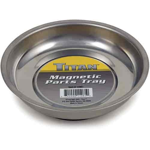 Mini Magnetic Parts Tray 4-1/4" Diameter
