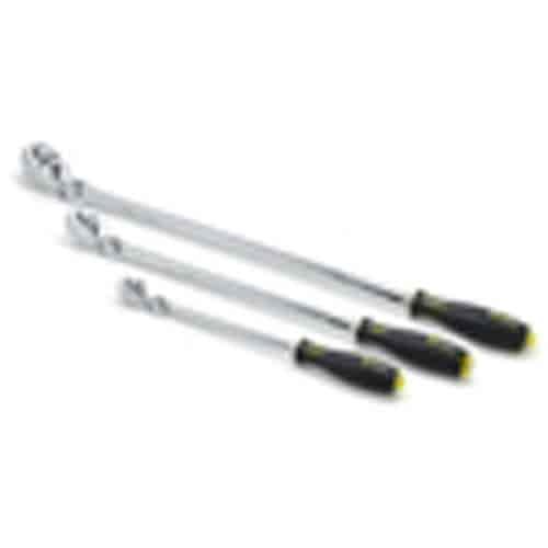 Flex Head Ratchet Set 3pc Includes: