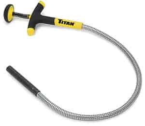 24" Flexible Magnetic Retriever 3 lb magnet with shielded sides for targeted pickup
