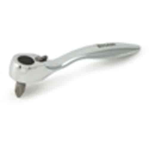 3" Offset Micro Bit Driver - 1/4" Drive 60-Tooth Gearhead Design