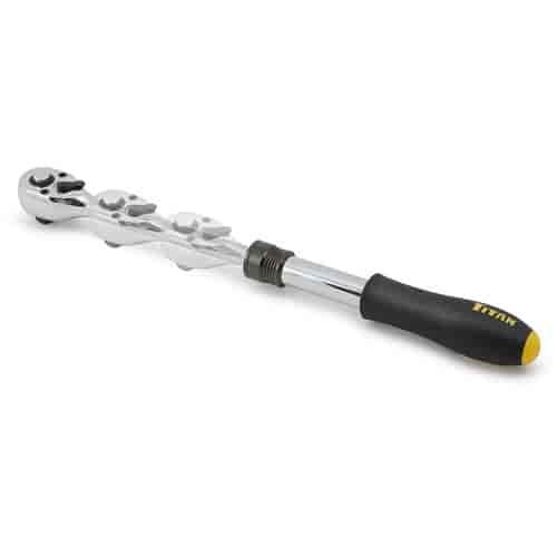 Extendable Ratchet - 3/8" Drive Telescopes in 5 Increments 8.5" - 12.5"