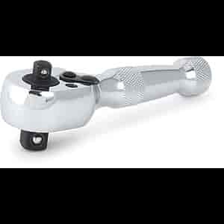 Dual-Head Mini Ratchet - 1/4" & 3/8" Drives 2-in-1 Ratchet Combo