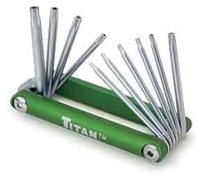 Folding Star Key Set Tamper Resistant Includes: