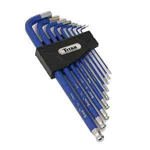 Metric Extra-Long Ball End Hex Key Set 9 Pc.