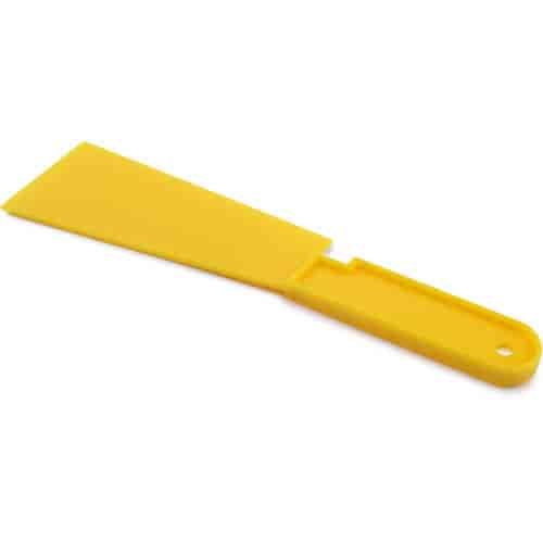 Body Filler Scoop Shaped to Fit the Inner Rim of Gallon Cans