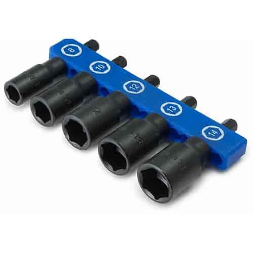 Metric Impact Grade Nut Setter Set 5pc