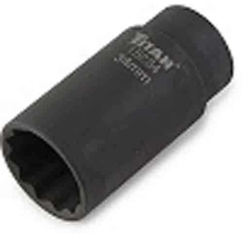 12 Point Axle Nut Socket - 34mm 1/2" Drive
