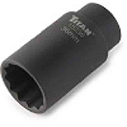 12 Point Axle Nut Socket - 36mm 1/2" Drive