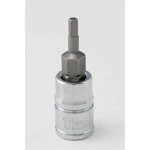 Hex Bit Socket - 2.5mm 1/4" Drive