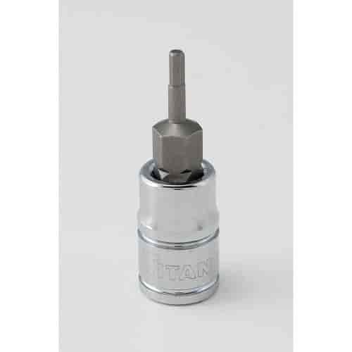 Hex Bit Socket - 2mm 1/4" Drive