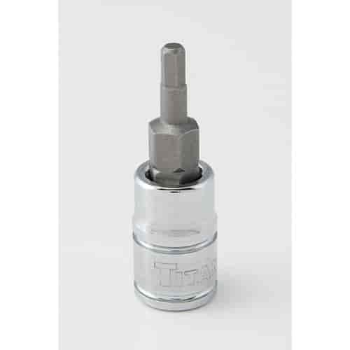 Hex Bit Socket - 3mm 1/4" Drive