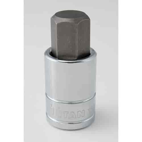 Hex Bit Socket - 17mm 1/2" Drive
