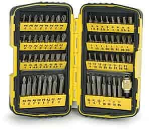 Deluxe Power Screwdriver Bit Set 64 pieces