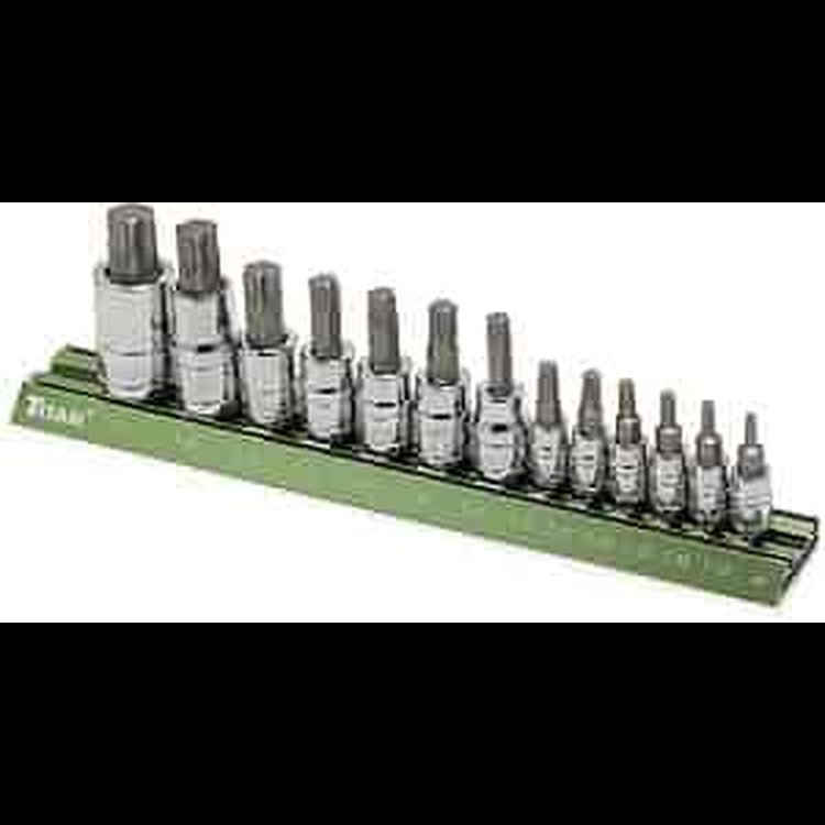 Star/Torx Bit Socket Set S2 Steel Alloy Bits