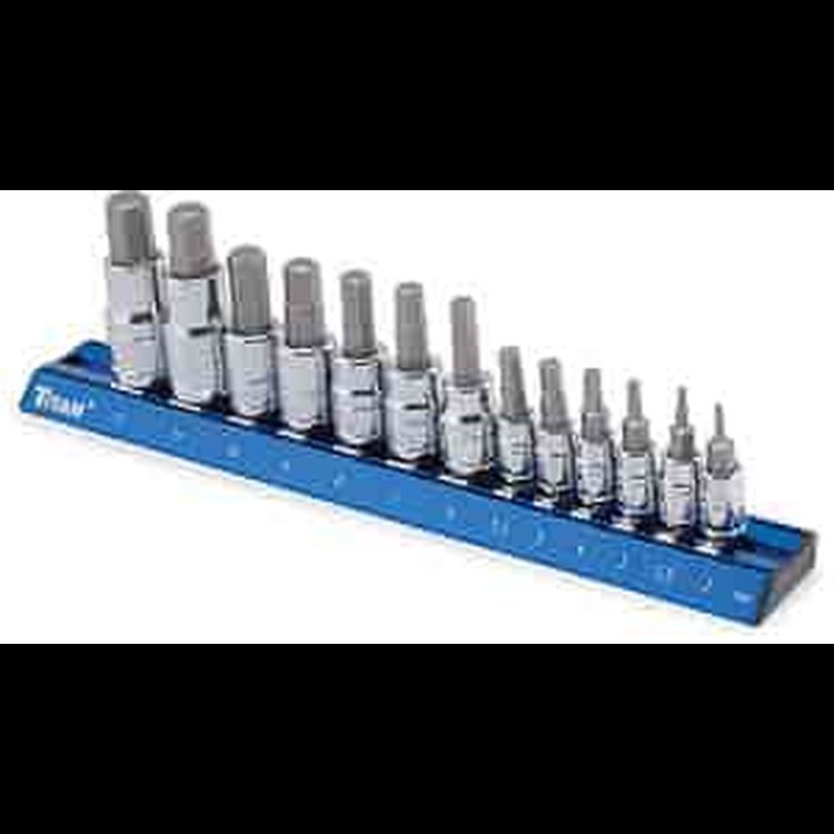 Metric Hex Bit Socket Set S2 Steel Alloy Bits