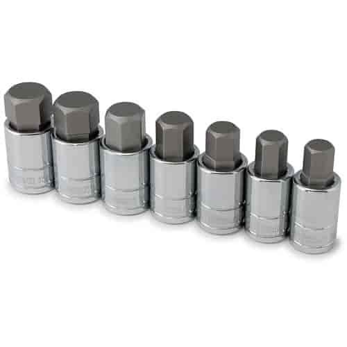 Metric Hex Bit Socket Set 7pc Includes: