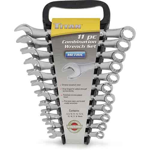 MM Raised Panel Wrench Set 11pc Includes: