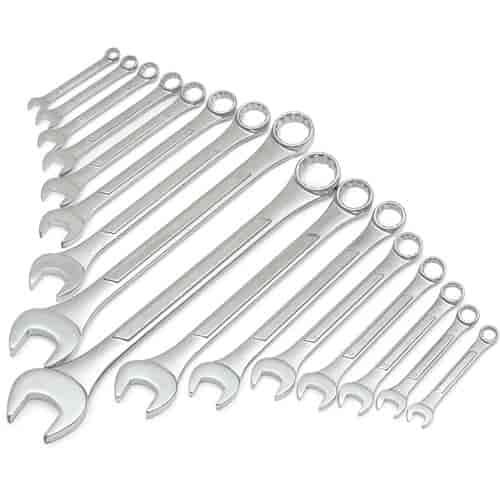 Metric Wrench Set 16pc Includes: